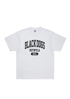 BD XXL TEE (WHITE) / カレッジロゴ プリント Tシャツ