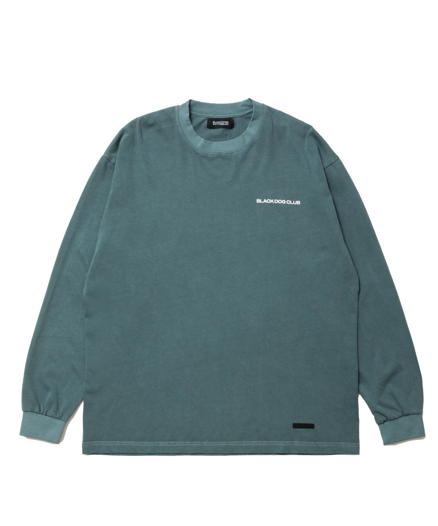 ROTTWEILER - R9 PIGMENT LS TEE (GREEN) / オリジナル