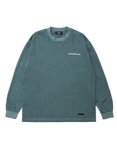 R9 PIGMENT LS TEE (GREEN) /  オリジナル ピグメント Tシャツ