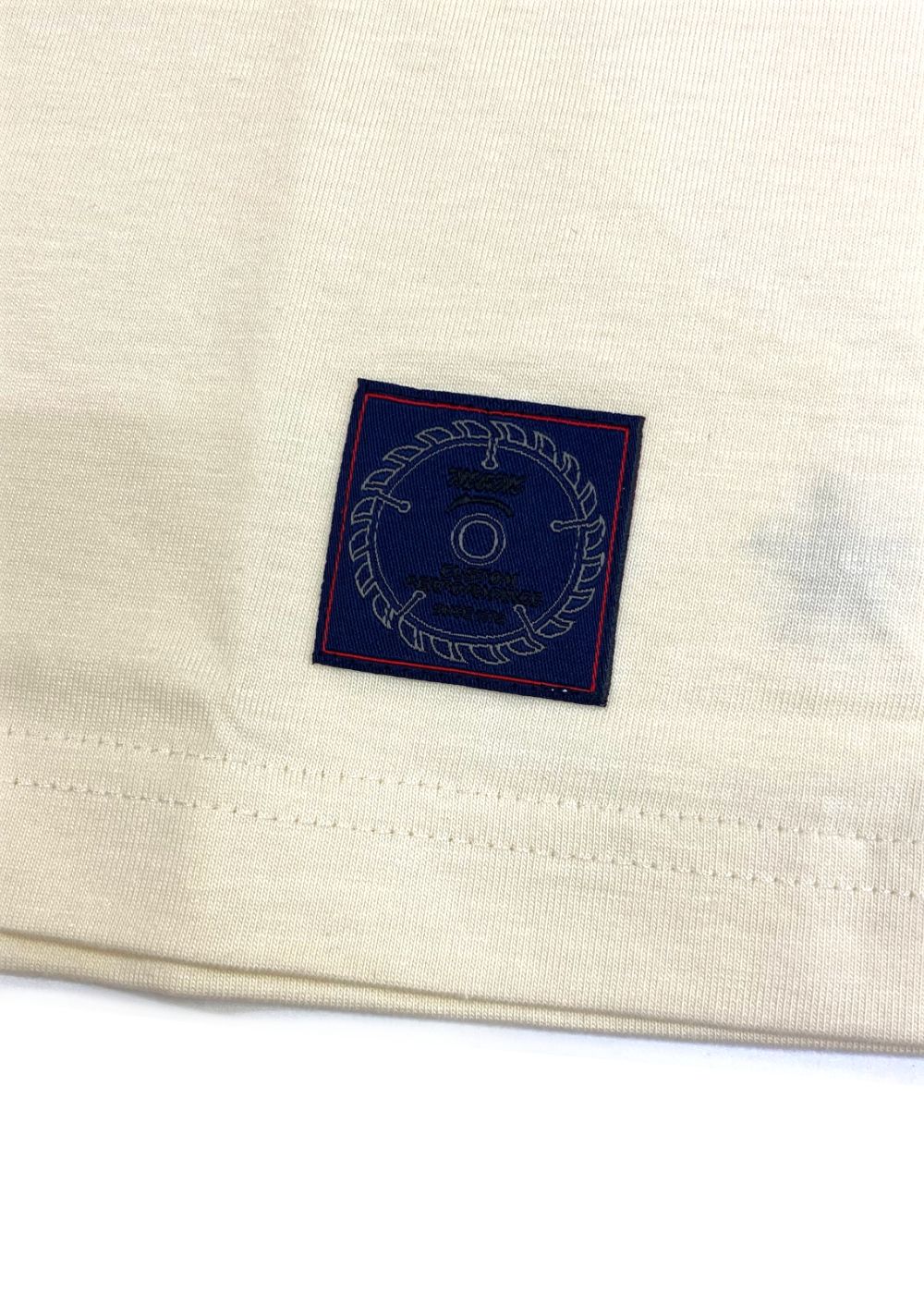 PRINT TEE (IVORY) / ロゴ プリント Tシャツ