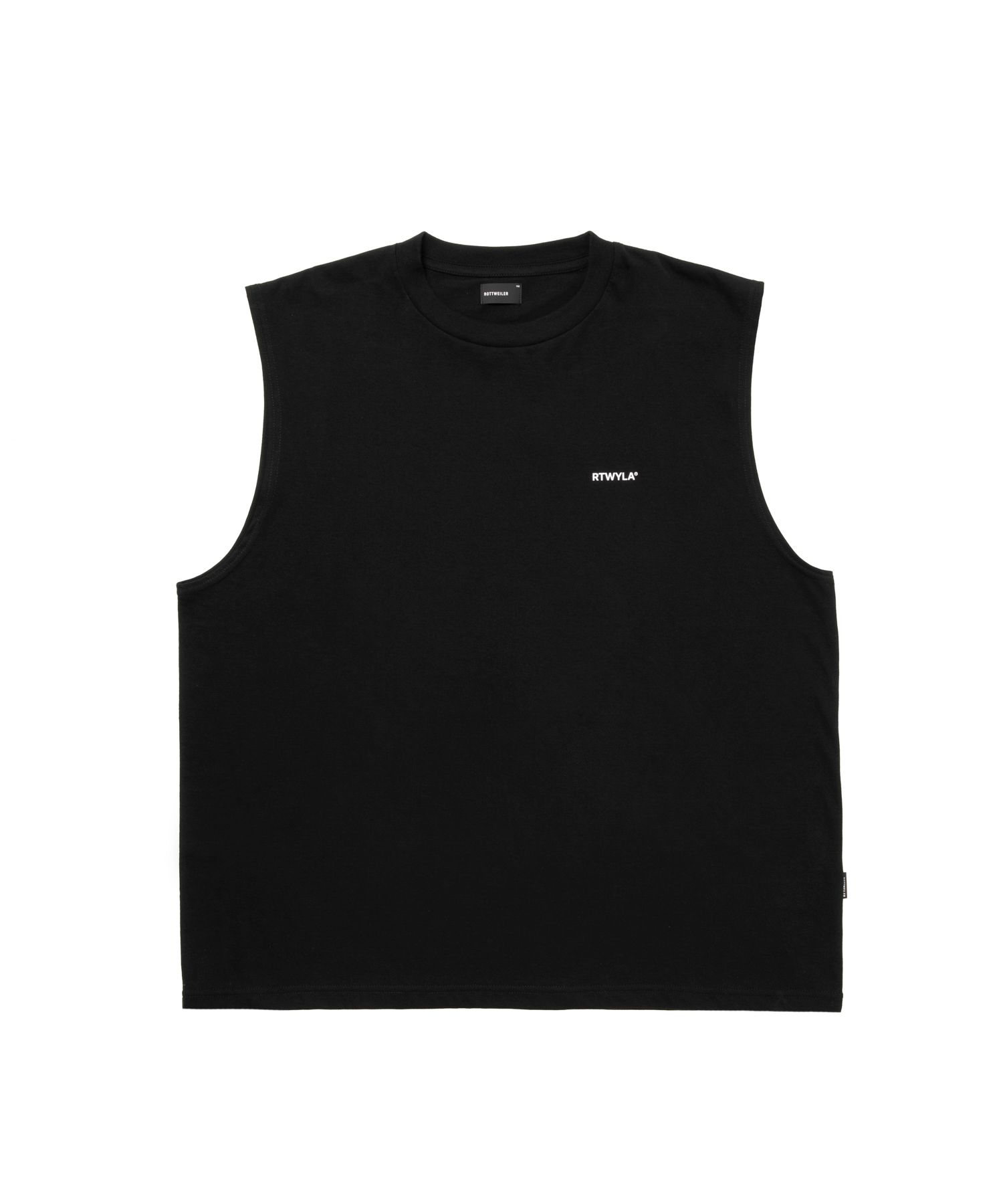 R9 RTWYLA NOSLEEVE TEE (BLACK) / オリジナル ノースリーブ Tシャツ