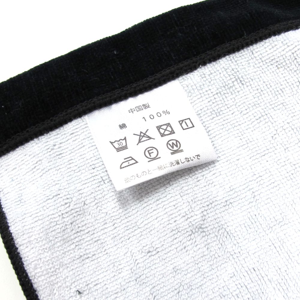 × CHALLENGER BUILT IN JP SPORTS TOWEL (BLACK) / チャレンジャー コラボスポーツタオル