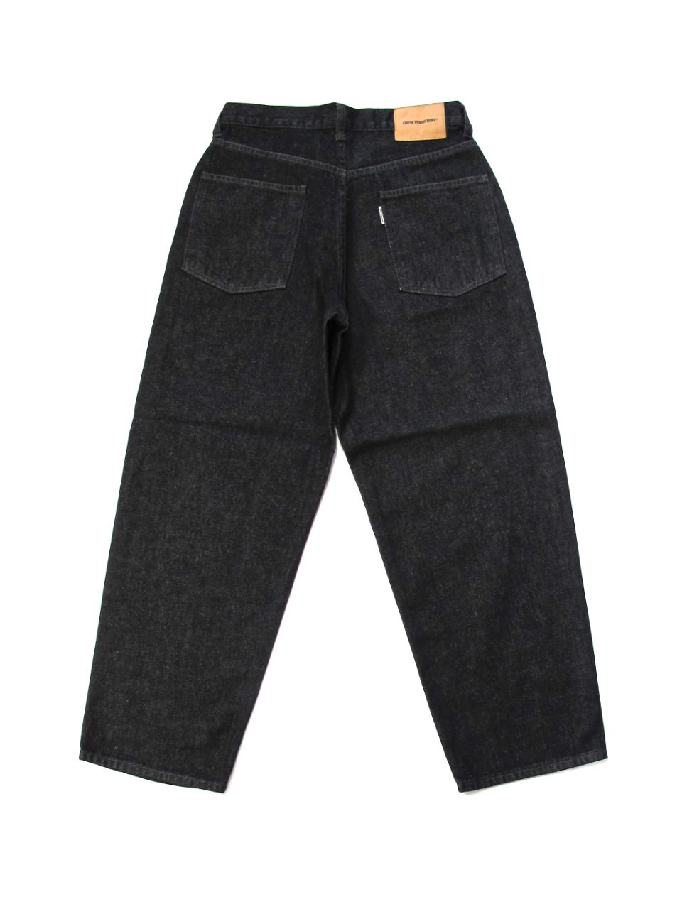 COOTIE PRODUCTIONS - 5 POCKET BAGGY DENIM PANTS (BLACK 1 WASH