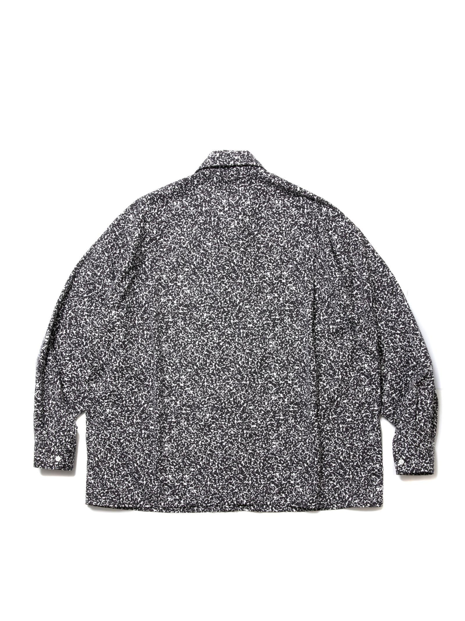 COOTIE PRODUCTIONS - Allover Printed Broad L/S Shirt (BLACK) / 総柄プリント シャツ |  LOOPHOLE