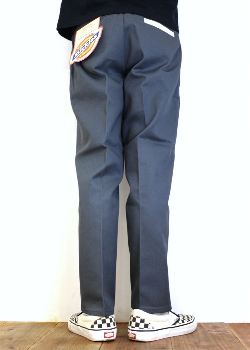 10/L DICKIES 874 TC PANTS "THUNDERS" (CHARCOAL) / ディッキーズ コラボチノパンツ