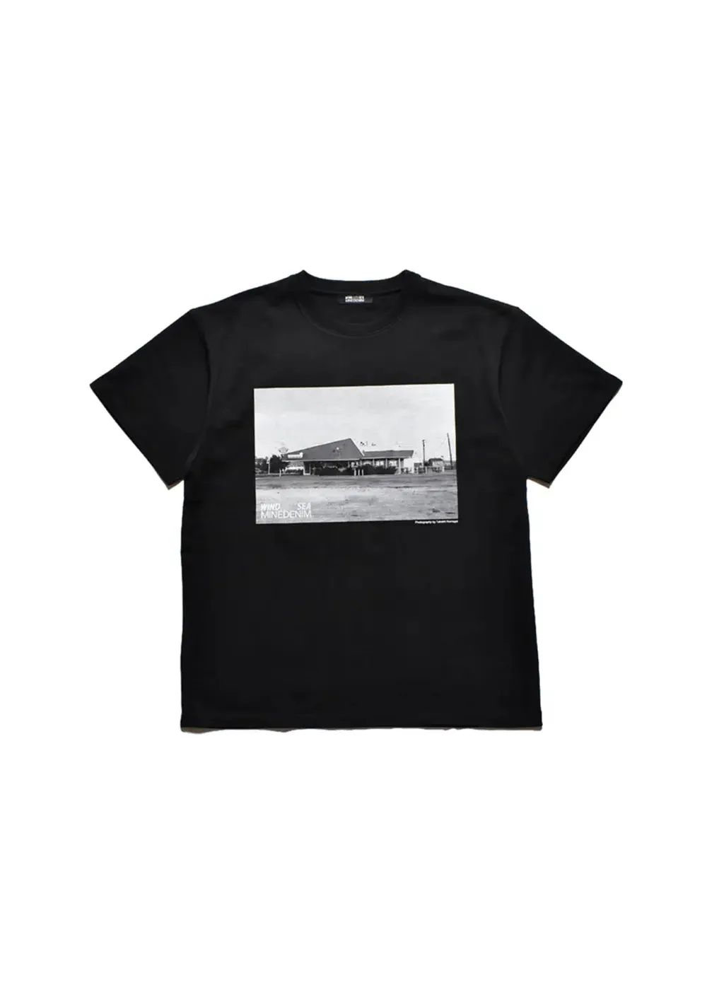×WDS Photo S/S Tee (BLACK) / ウィンダンシー コラボ Tシャツ