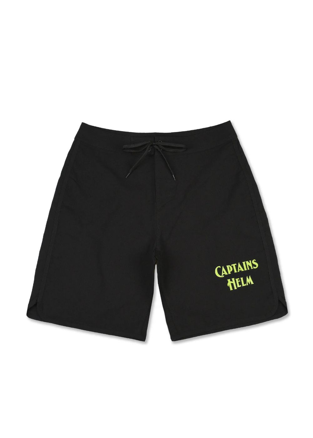 【ラスト1点】"OCEANSIDE DIVISION" HELM SURF SHORTS (BLACK) / ドライストレッチ サーフショーツ