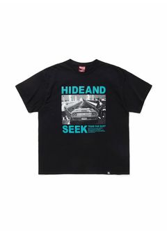 90s S/S Tee (BLACK×GREEN) / フォト プリントTee