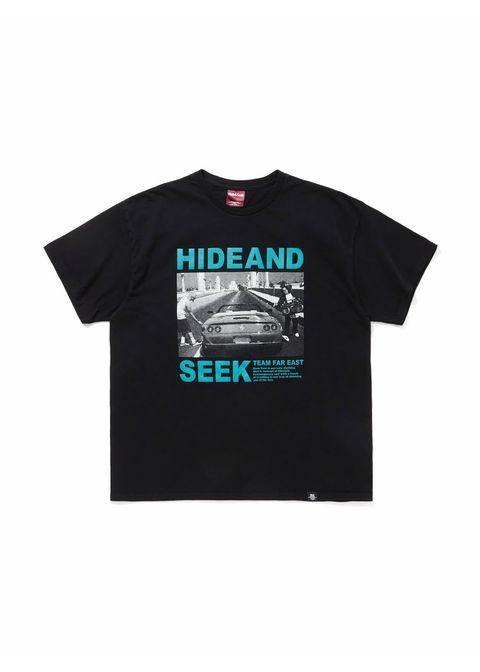 90s S/S Tee (BLACK×GREEN) / フォト プリントTee