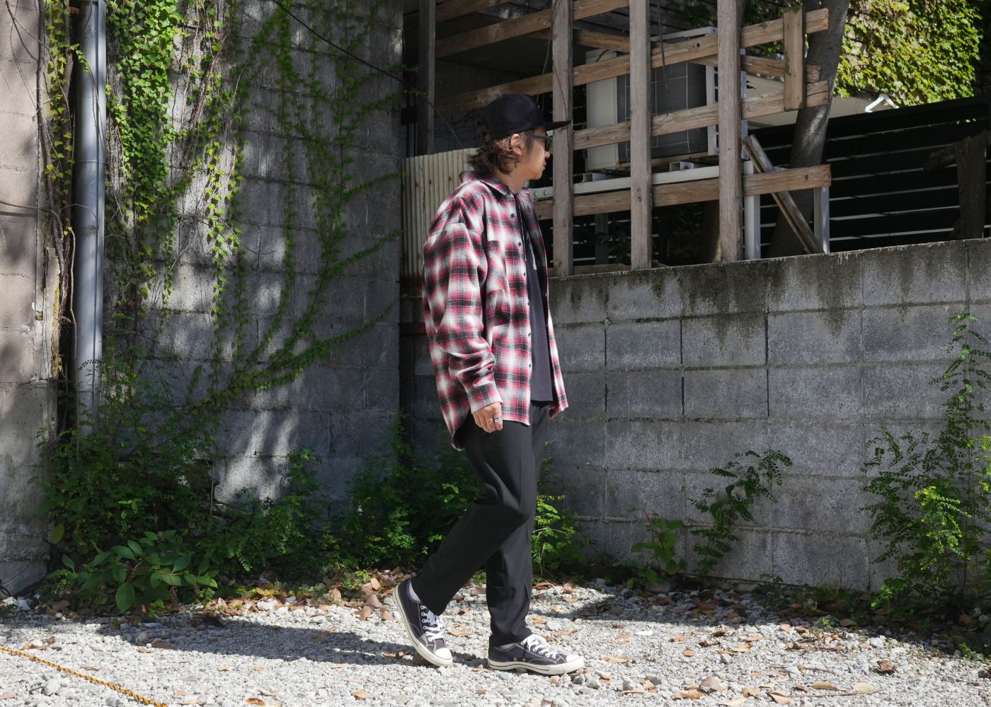 2024 AUTUMN SHIRT STYLE Vol2-ROTTWEILER / R9 NEL CHECK SHIRT