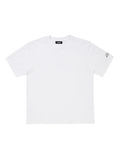 R9 BASIC SS TEE (WHITE) /  オリジナル ロゴプリント Tシャツ
