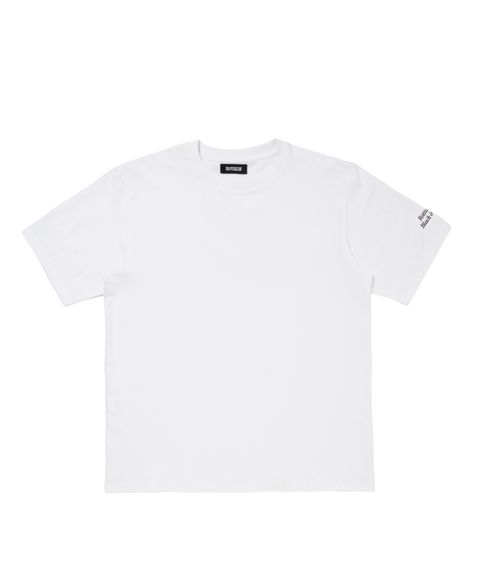 R9 BASIC SS TEE (WHITE) /  オリジナル ロゴプリント Tシャツ