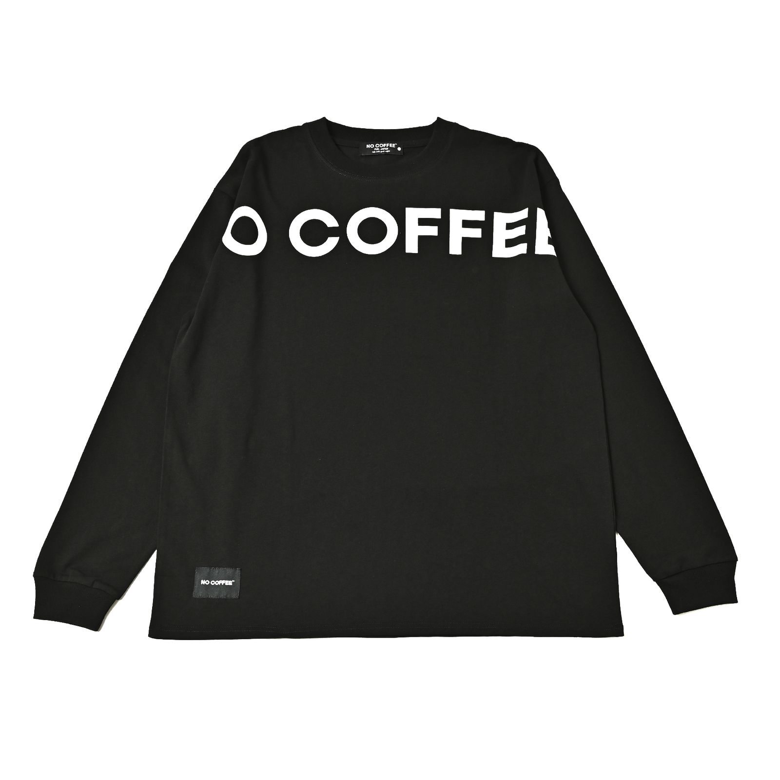 NC BY NO COFFEE - ビッグロゴプリントL/S TEE (BLACK) | LOOPHOLE