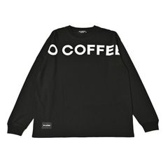 ビッグロゴプリントL/S TEE (BLACK)