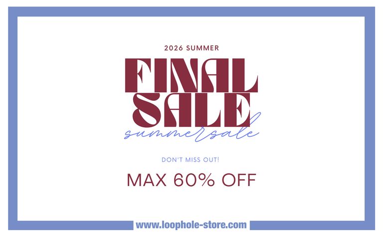 Tシャツを中心とした夏物が最終セール価格に！【2026 SUMMER FINAL SALE】本日スタート！！