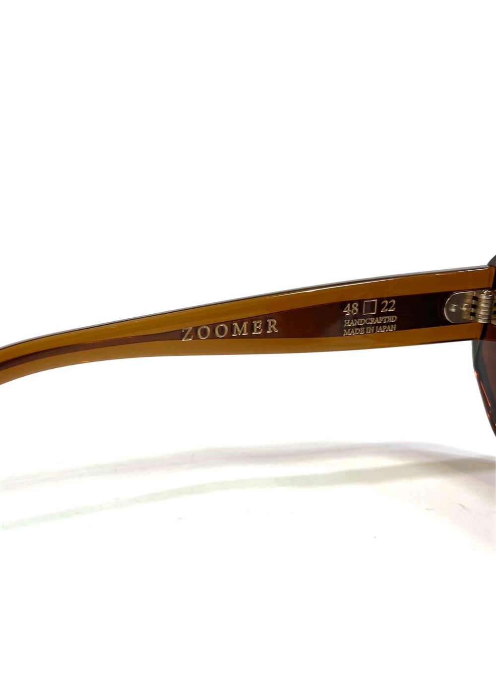 ZOOMER (CLEAR BROWN) / オリジナル サングラス