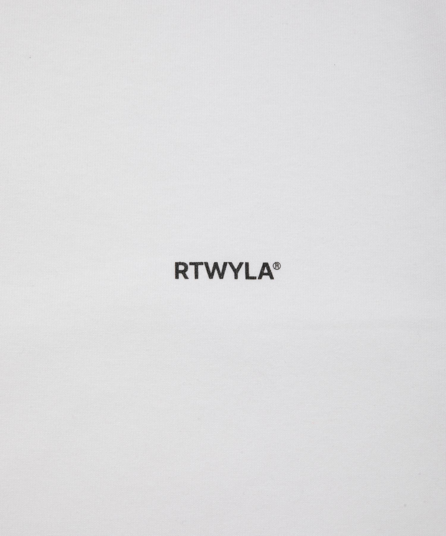 RTWYLA TEE (WHITE) / オリジナル プリント Tシャツ