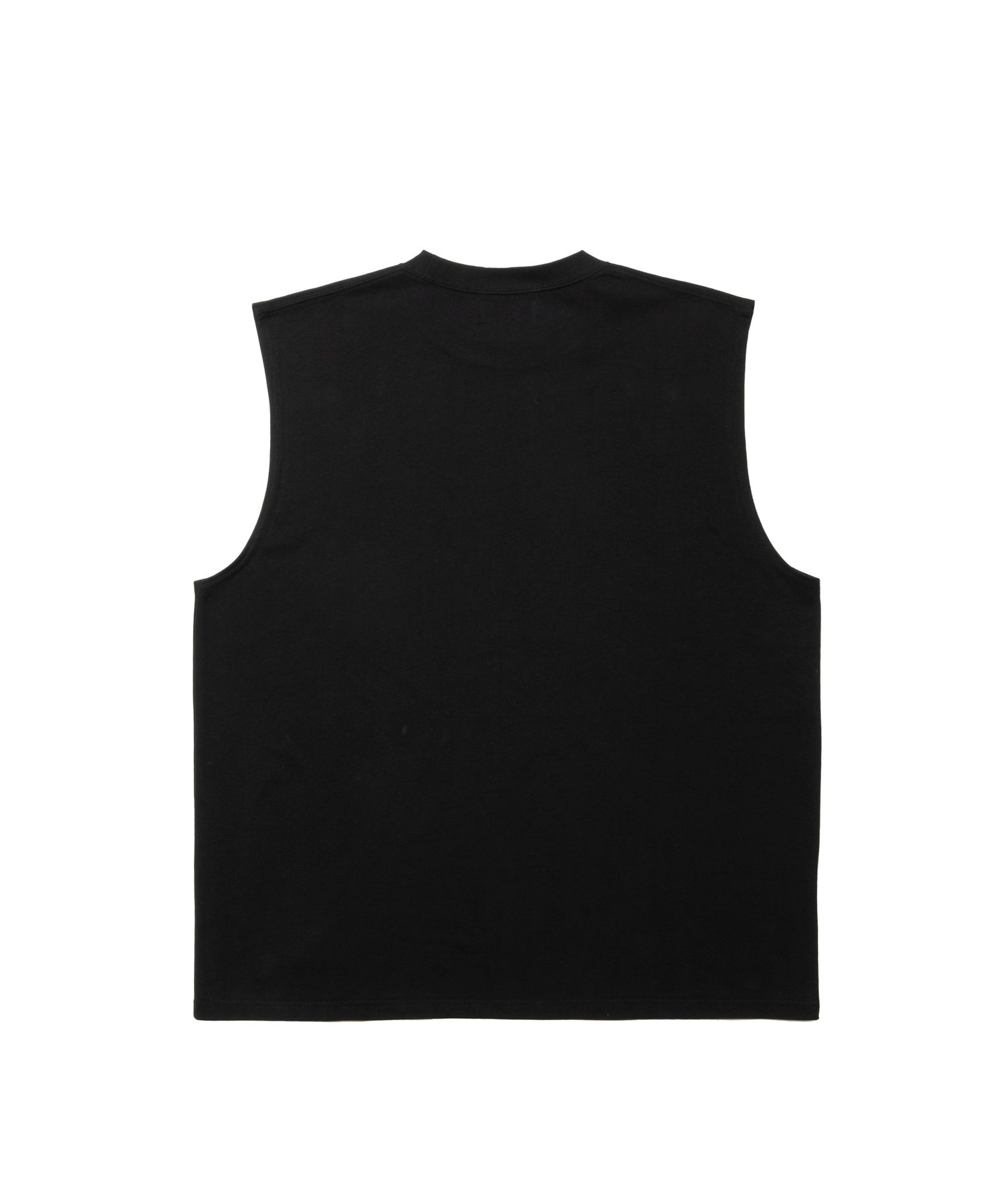 R9 BASIC SLEEVELESS TEE (BLACK) / オリジナル ノースリーブ Tシャツ