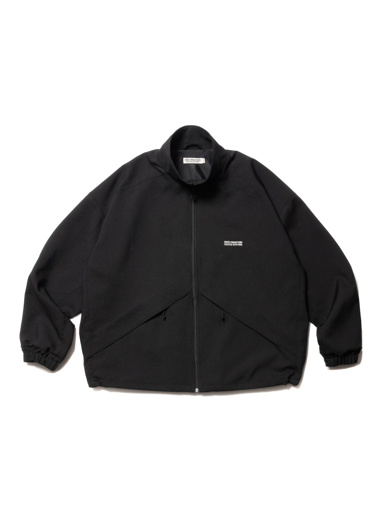 COOTIE PRODUCTIONS - Polyester OX Raza Track Jacket (BLACK
