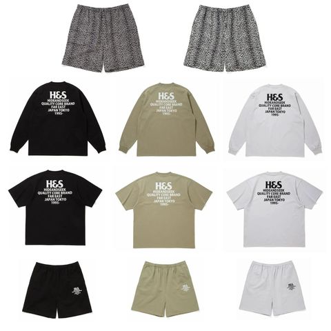 HIDE AND SEEK 新作販売告知 / 毎年人気の柄ショーツのほか、着心地の良さが特徴のセットアップが発売。