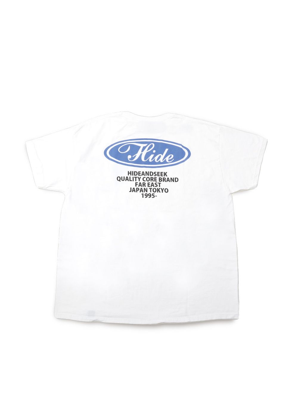Rare HIDE AND SEEK ハイドアンドシーク ロゴ プリント HIDE AND SEEK - Circle Logo S/S Tee (WHITE) / ロゴ プリント