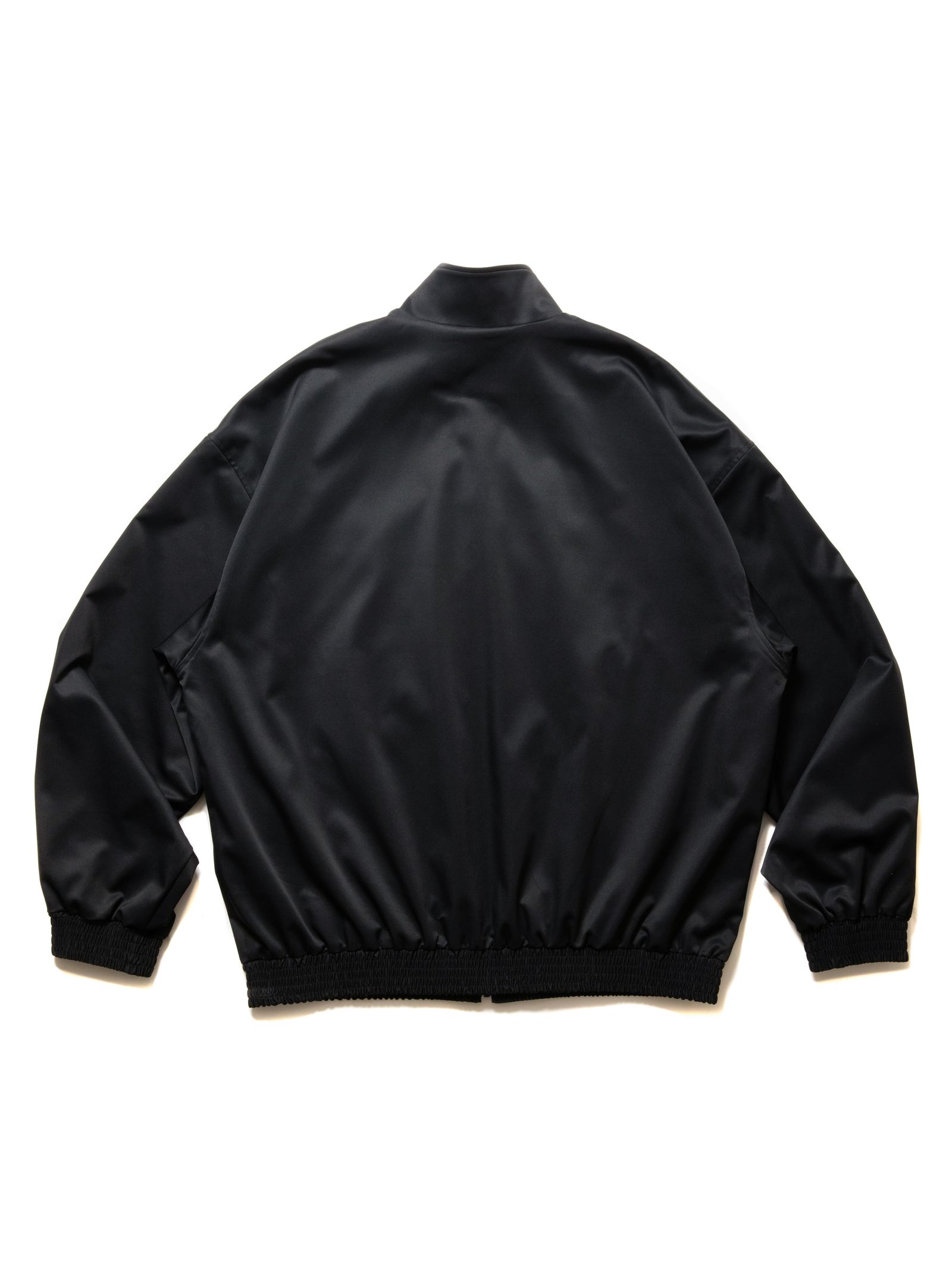 COOTIE PRODUCTIONS - Polyester Twill Track Jacket (BLACK) / ポリエステルツイル  セットアップ トラックジャケット / セットアップ可能 | LOOPHOLE