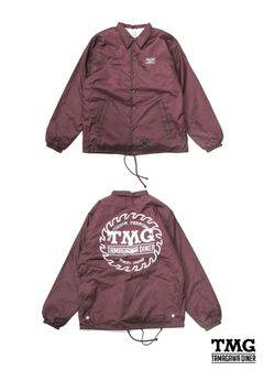 BOA WINDBREAKER (BURGUNDY) / ×TAMAGAWA DINER コラボ ボアインナー コーチジャケット