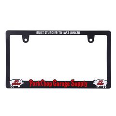 RAISED LICENSE FRAME (BLACK) / オリジナルナンバーフレーム