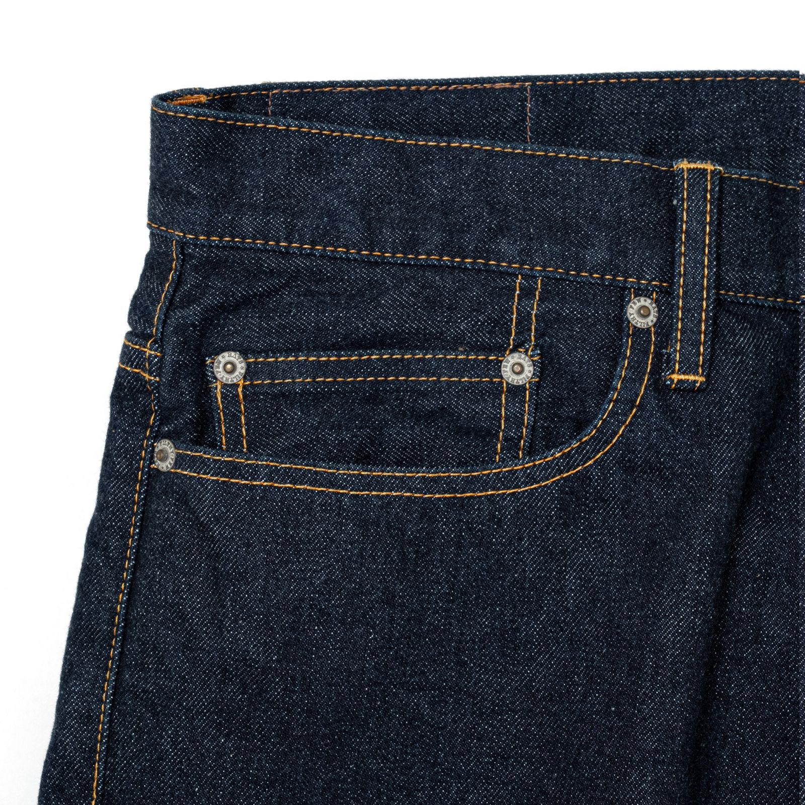 INDIGO DENIM PANTS ONE WASH (DARK INDIGO) / ワンウォッシュ デニム パンツ