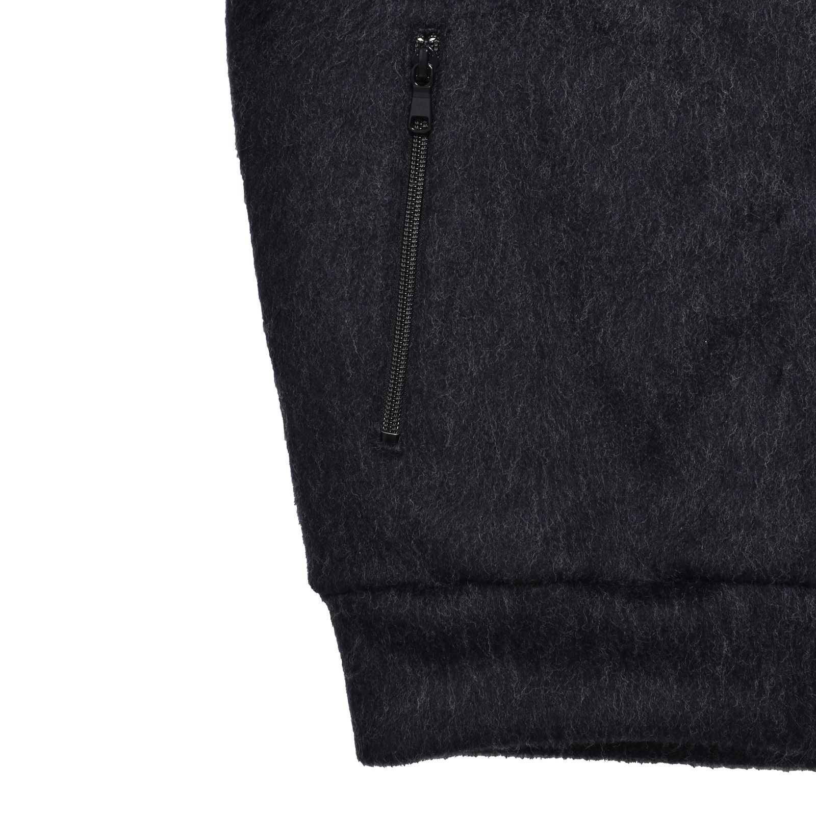 A.Wool Shaggy Track Jacket (CGR) /  ウール シャギー トラック ジャケット