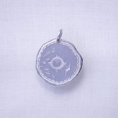 The Sun & Thunder Top LL (SILVER) / 特大太陽&稲妻メタルトップ