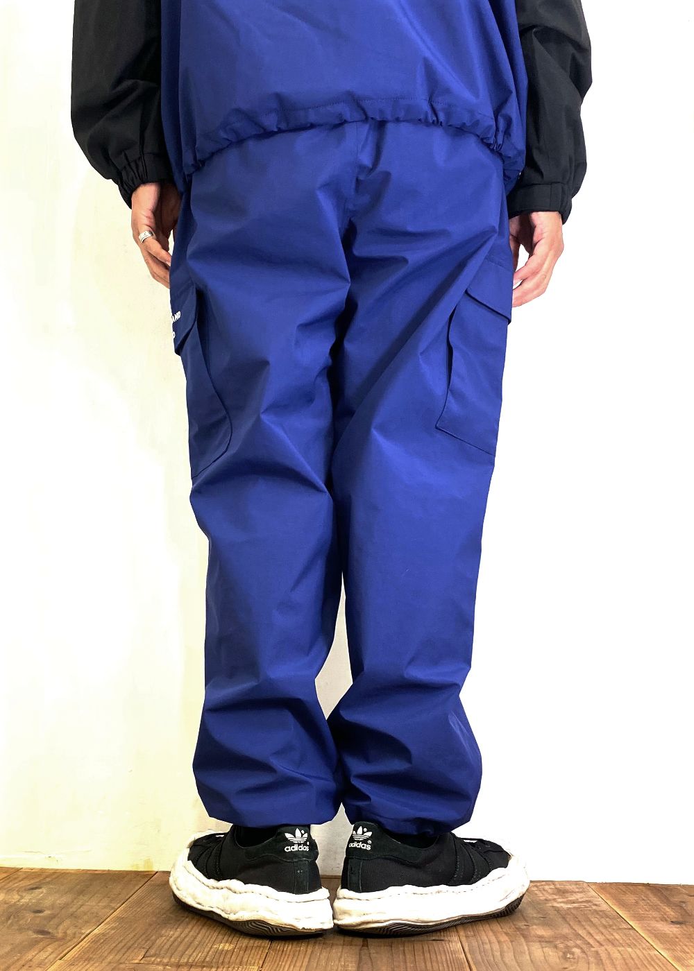 Nylon 6P Pant (NAVY) / ナイロン 6ポケット トラックパンツ / セットアップ可能