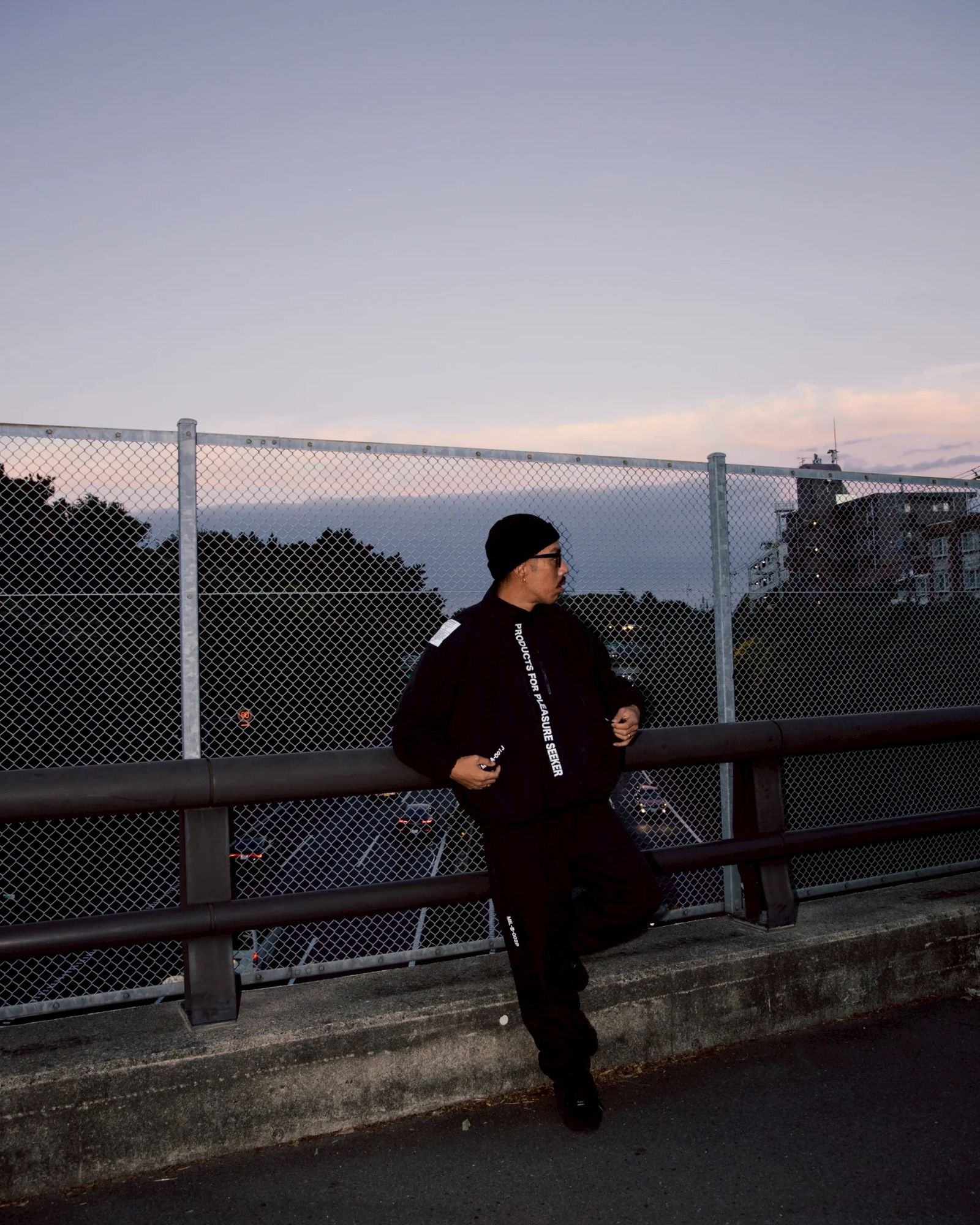 【ラスト1点】MIL SEEKERS NYLON JACKET (BLACK) / リップストップ ナイロン トラック ジャケット / セットアップ可能