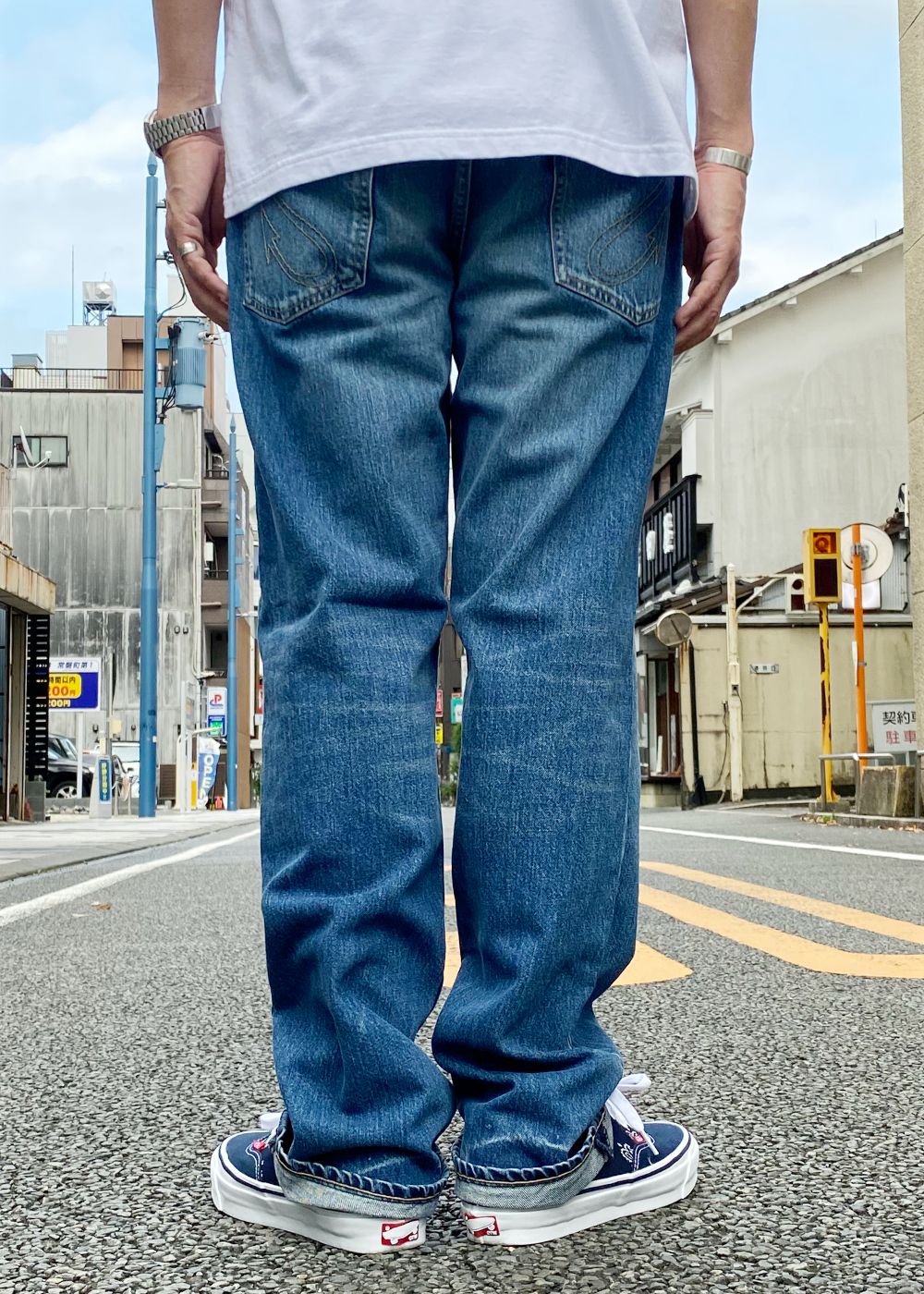 VINTAGE WASH DENIM PANTS (GRAY) / ヴィンテージ ウォッシュ デニム パンツ