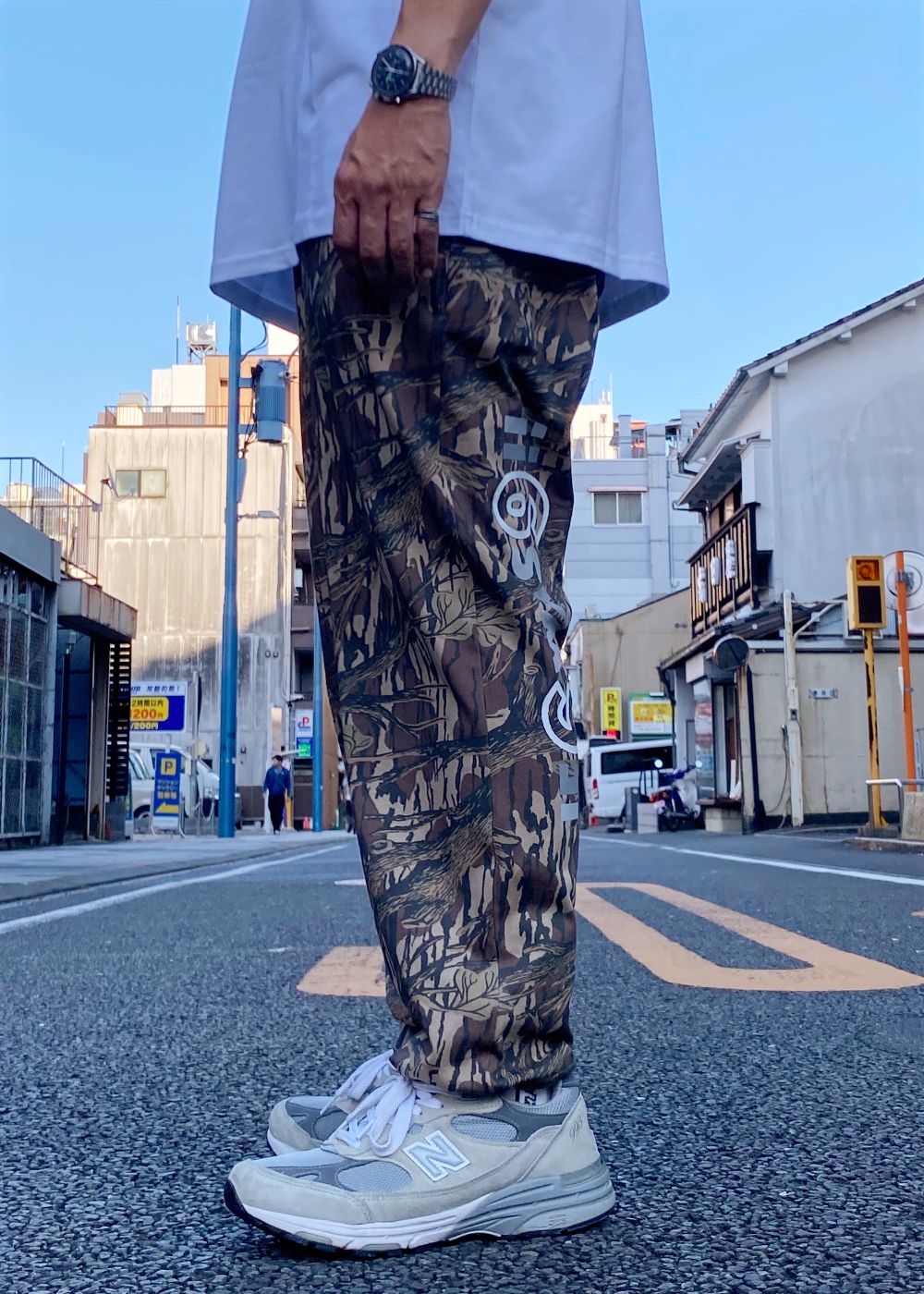 Original Jersey pant (CAMO) / 西浦徹 コラボ イージー パンツ