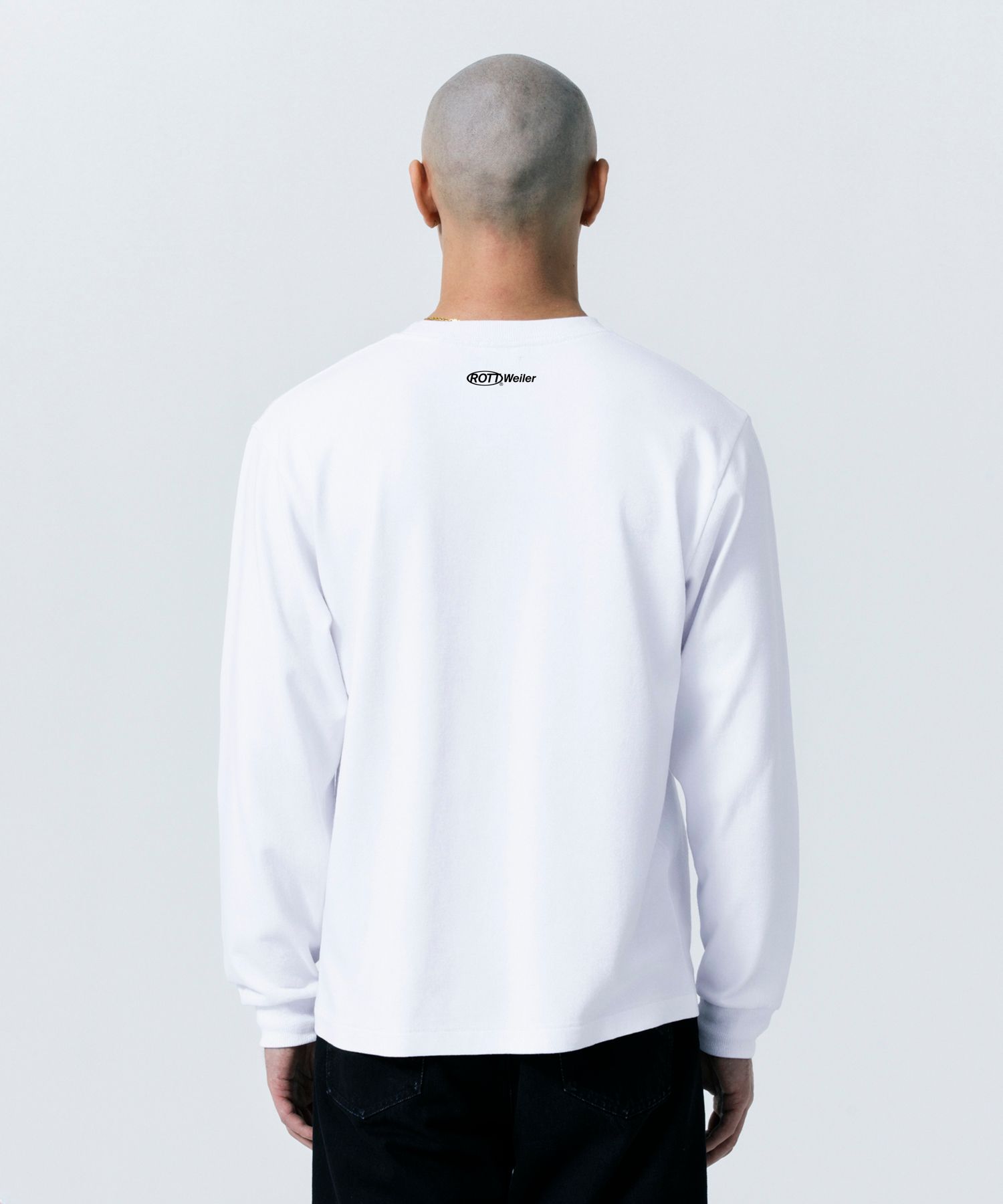 COLLEGE LSTEE (WHITE) / プリント Tシャツ