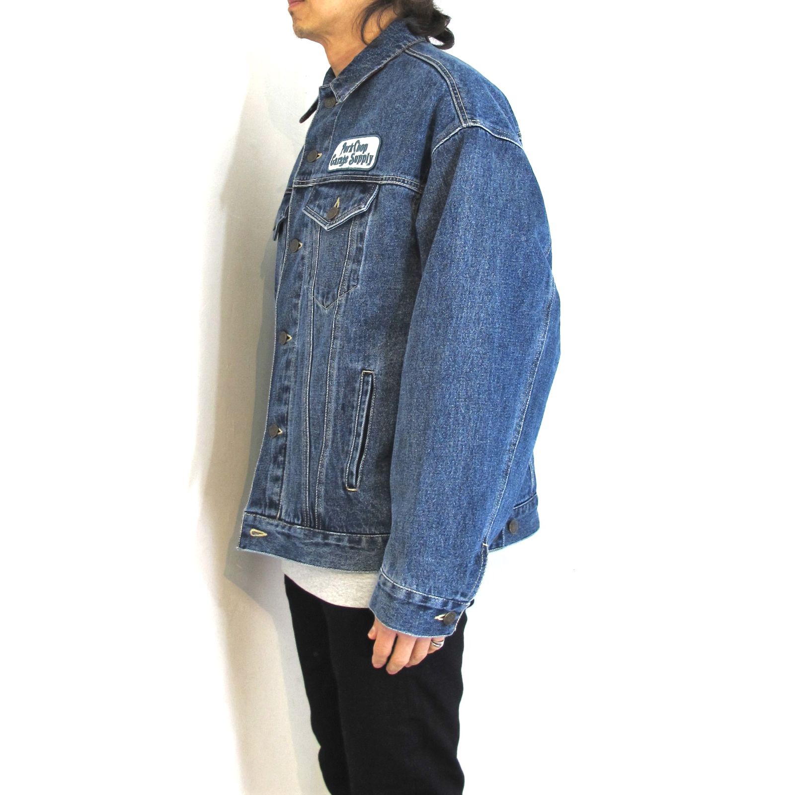 PORKCHOP - DENIM TRUCKER JKT (INDIGO) / オリジナル デニム