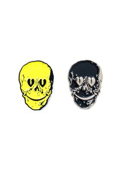PIN BADGE "Jolly Roger" (MIX) / スカル ピンバッジ