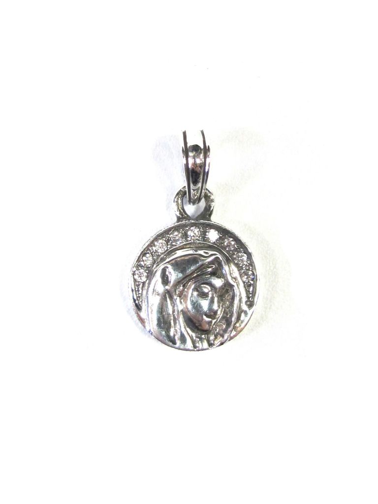 ANTIDOTE BUYERS CLUB - ENGRAVED MARY PENDANT (SILVER) / マリア 
