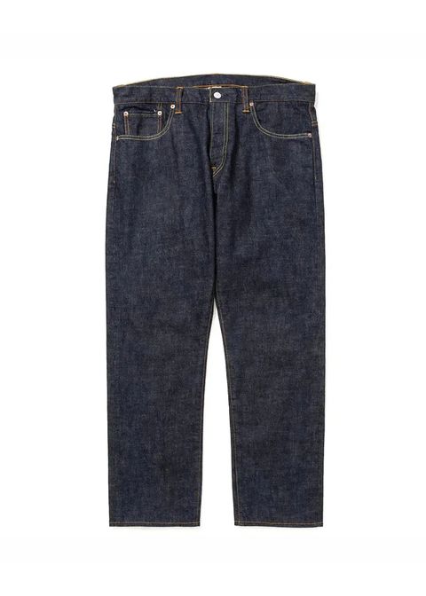 【ラスト1点】VINTAGE REPRODUCT TAPERED DENIM PANTS (INDIGO BLUE) / オリジナル デニムパンツ
