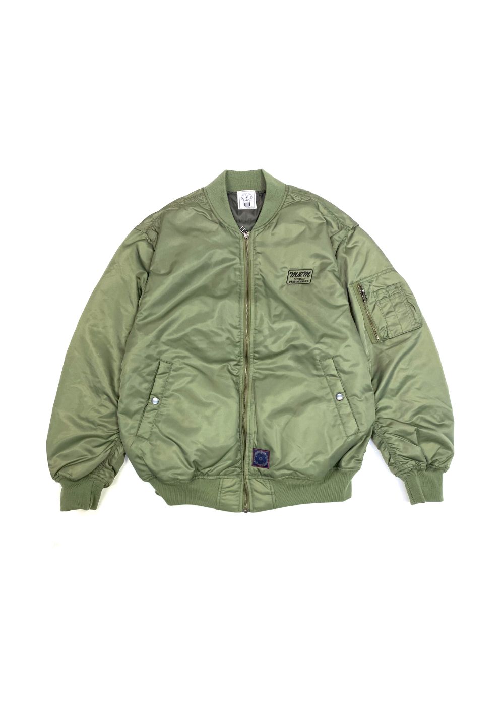 MA-1 (OLIVE) / バックプリント MA-1