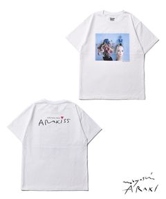 Araki Nobuyoshi×Stie-lo SANJU T-SH (WHITE) / ×荒木経惟×スティーロ コラボTシャツ