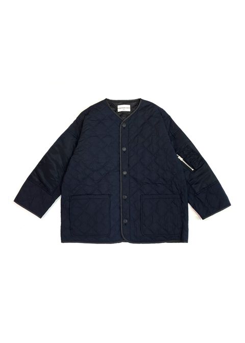 【ラスト1点】QUILTING JACKET (BLACK) / キルティングライナー ジャケット