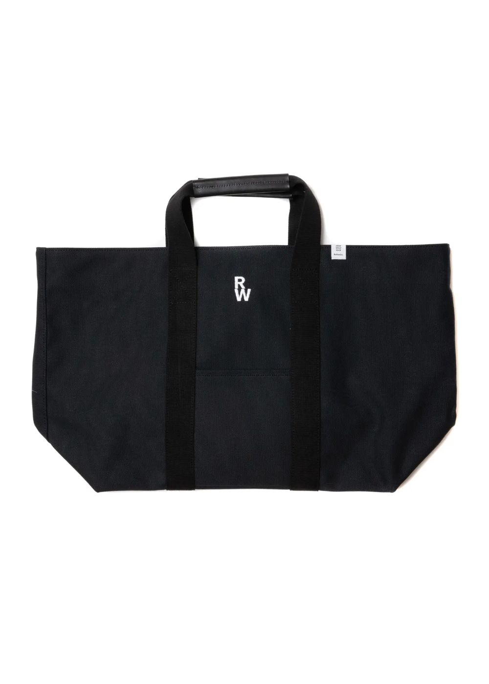 CANVAS TOTE BAG (BLACK) / 定番キャンバストートバッグ (ラージ)