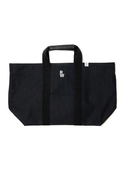 CANVAS TOTE BAG (BLACK) / 定番キャンバストートバッグ (ラージ)