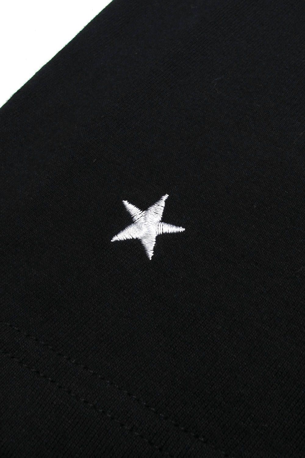 Edge Logo Tee (BLACK) / ロゴ バックプリント Tシャツ