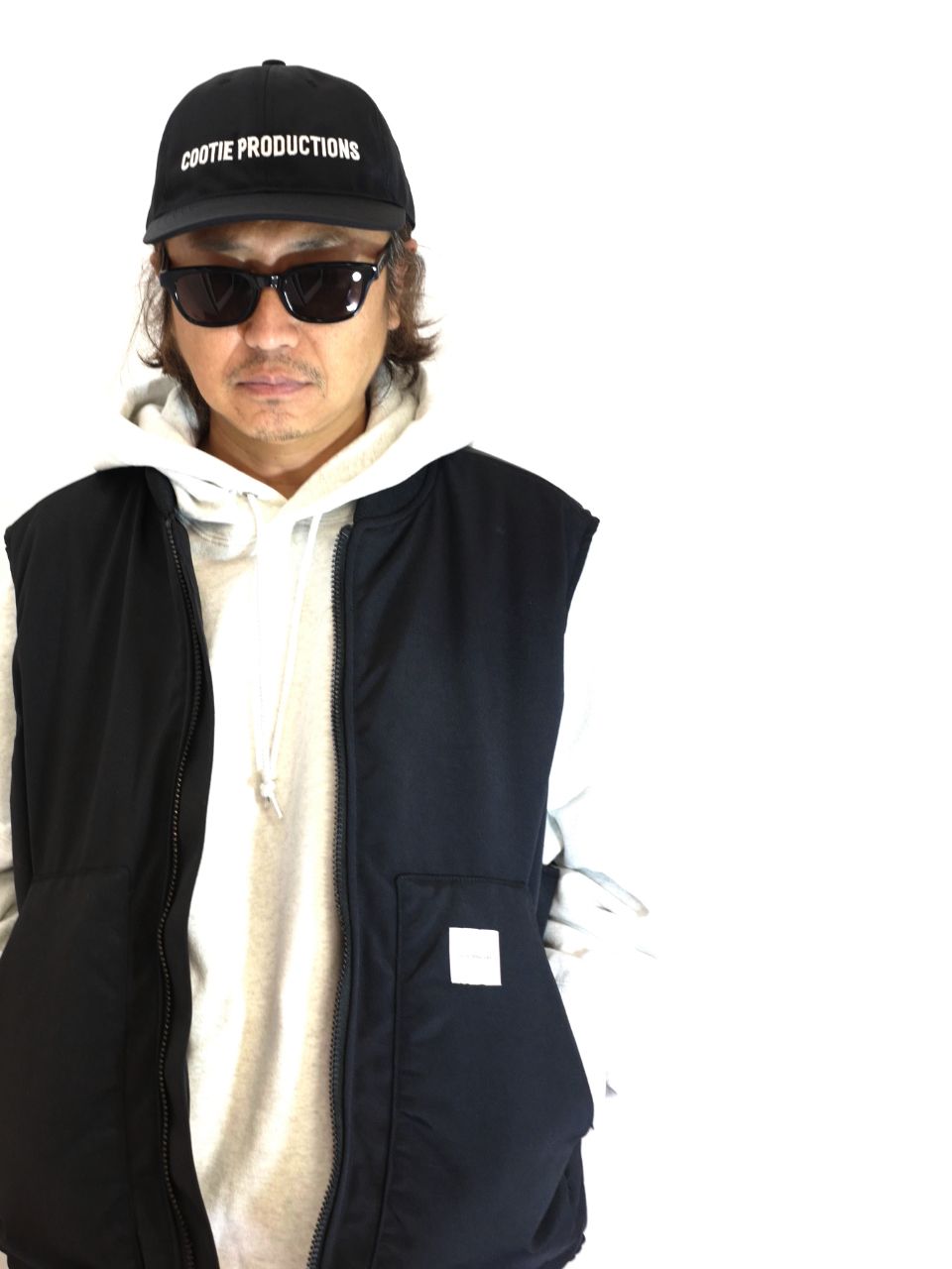 COOTIE PRODUCTIONS - Nylon OX 6 Panel Cap (BLACK) / ナイロン