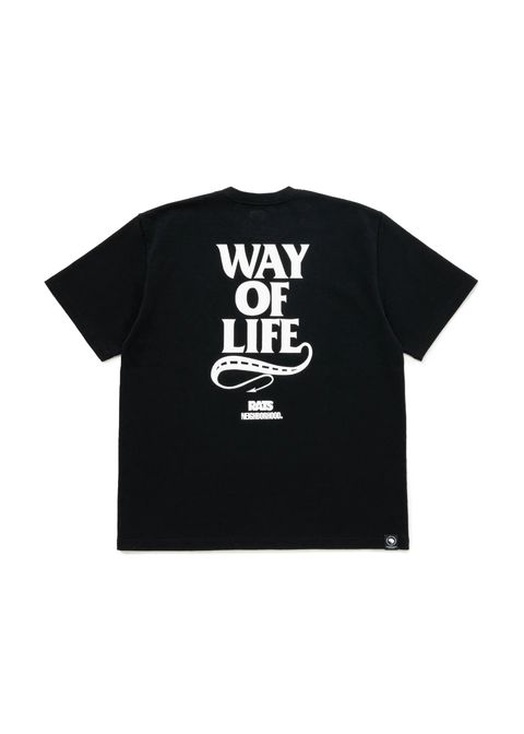 20TH RATS x NH TEE (BLACK) / ラッツ 20周年記念 ×ネイバーフッド コラボレーション Tシャツ