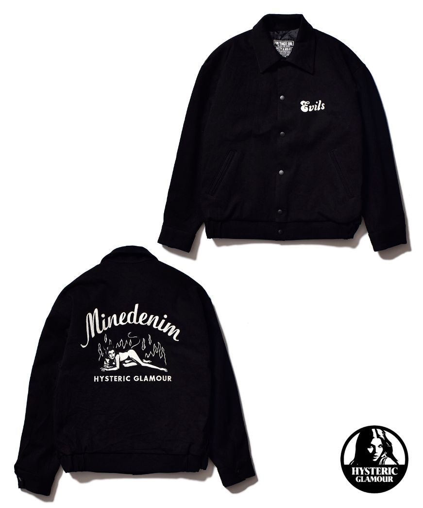 MINEDENIM - × HYSTERIC GLAMOUR F.Black Denim JKT (BLACK ...