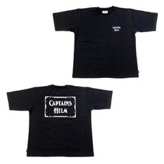 LOGO&MASK TEE (BLACK) / ロゴ&マスク プリントTee